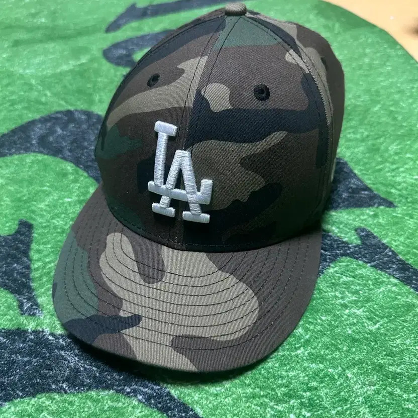 New Era Camo Snapback Cap 758 Model