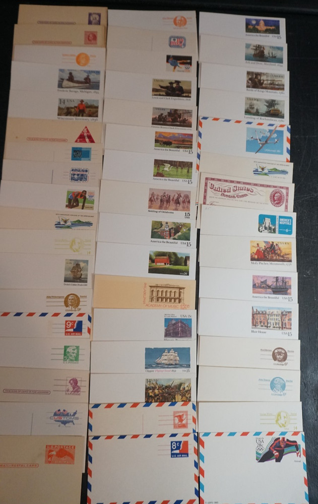 Lot of 50 mint Postal cards