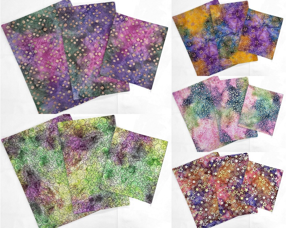 Batik Tie Dye Countertop Protecting Slider Mats
