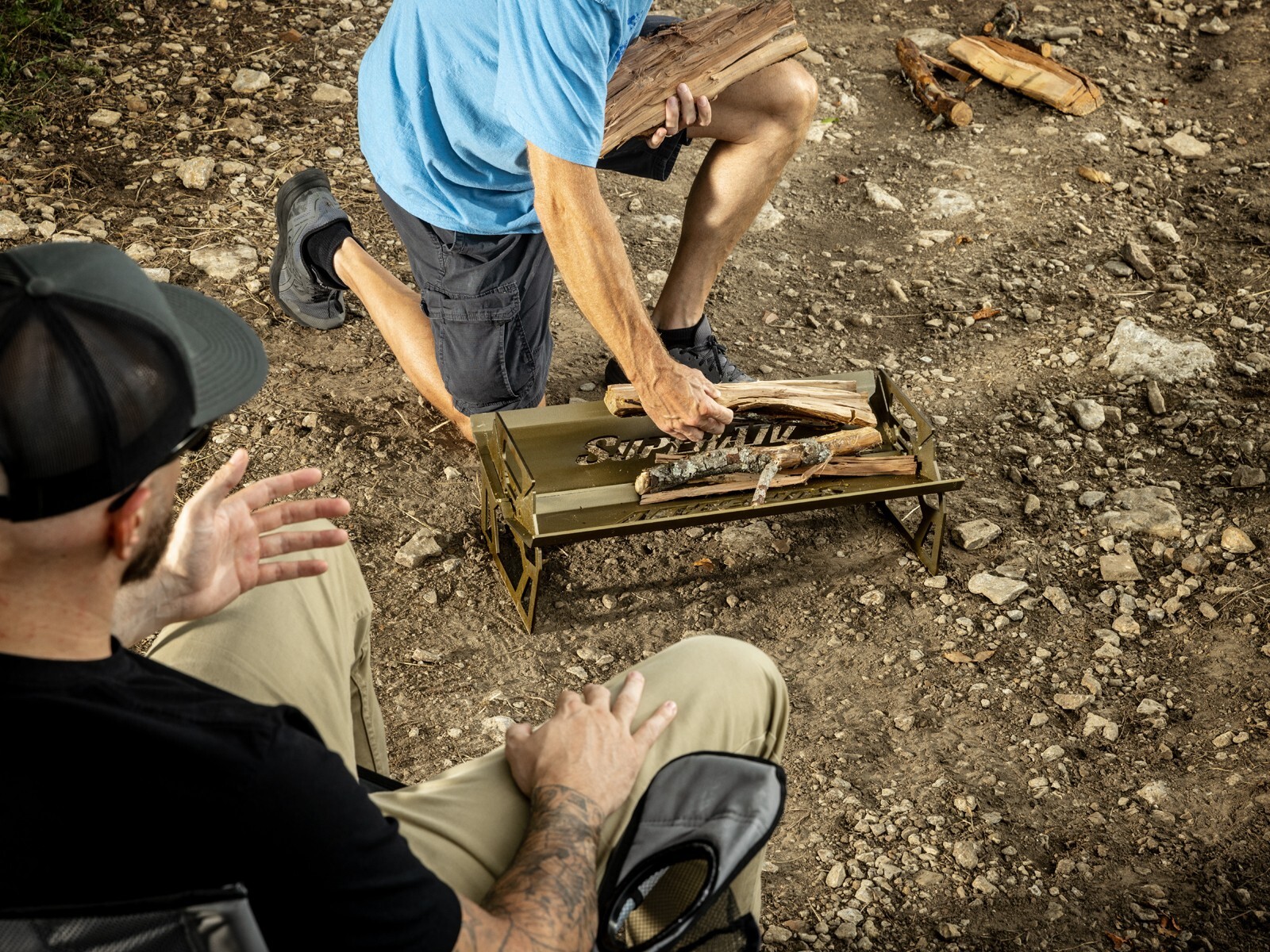 SuperATV Collapsible Fire Pit and Grill