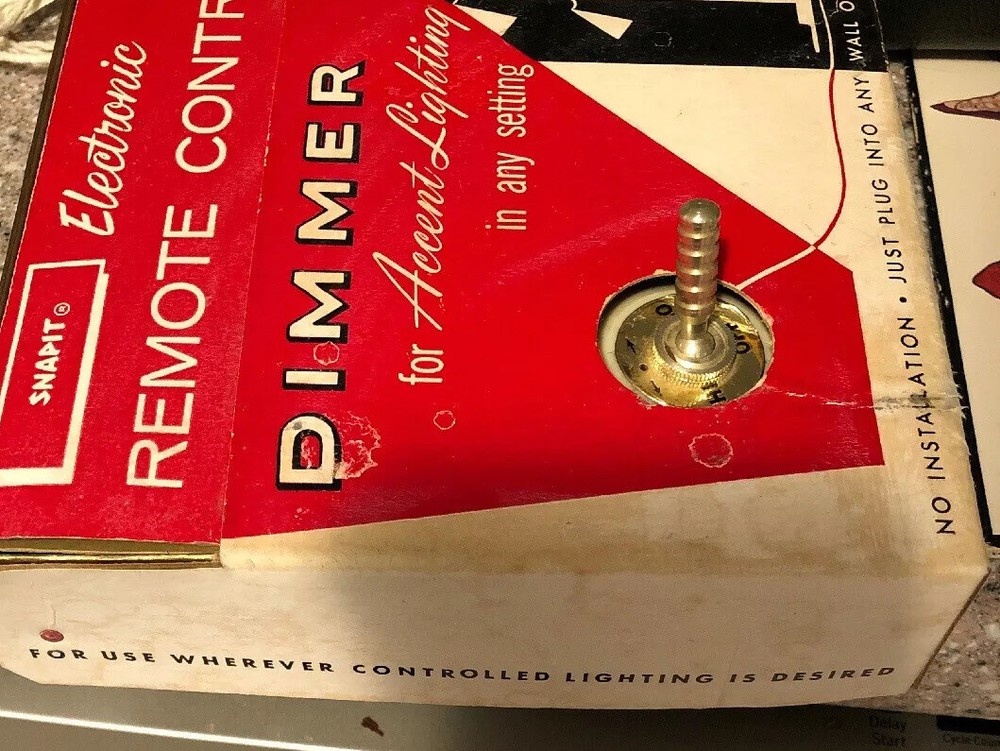 Snapit Electronic Remote Control Dimmer For Accent Lighting