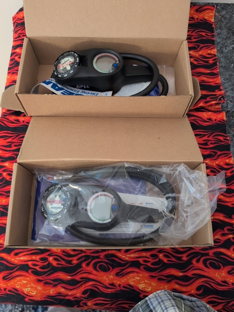 Oceanic DataMax Sport Model (DRB) Dive Computers (2) NEW! Read.