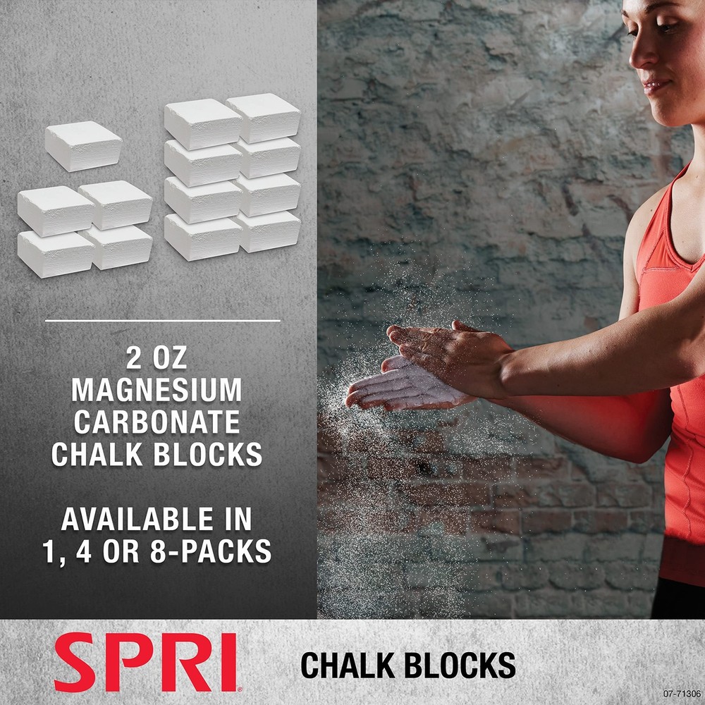 SPRI Chalk Block, 2oz. (8 2 oz Block (8-Pack) 2oz. (8 Pack)