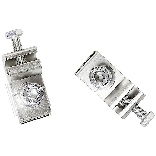 TAODAN Ground Lug Cable Clamp 4PCS Solar Panel Bolt-On Coupling Earthing