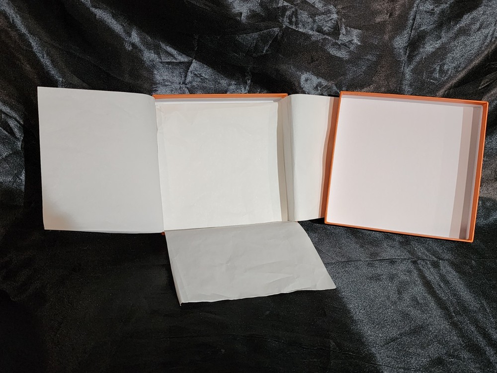 Authentic Hermes Empty Box #354 Bis w/Tissue Paper