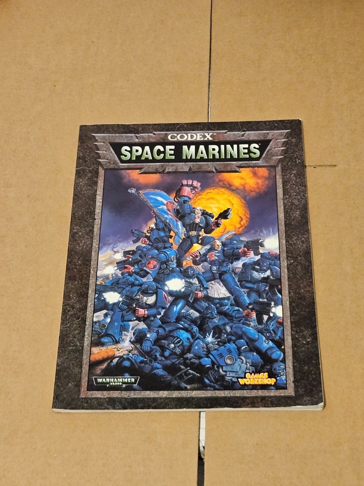 Classic Space Marine Codex 3rd Edition - Warhammer 40K Games Workshop