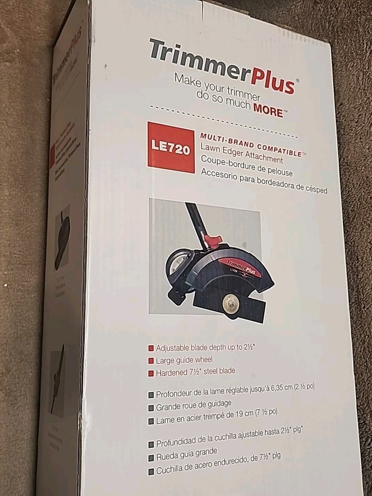 TrimmerPlus LE720 Edger Attachment MULTI-BRAND COMPATIBLE