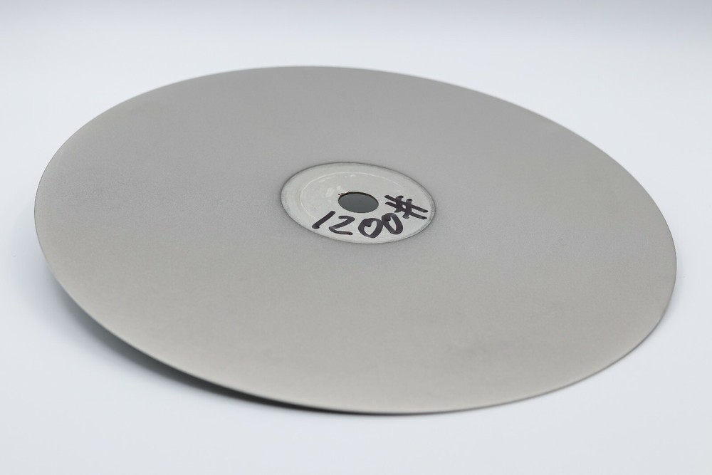 TechDiamondTools Lapidary Diamond Сoated Flat Lap Disc 8" (8 inch)