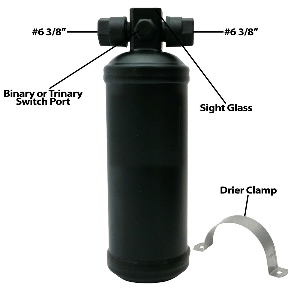 11000 BTU 12V Universal A/C Kit Truck Cab Bus Underdash Air Conditioner 6 Vents