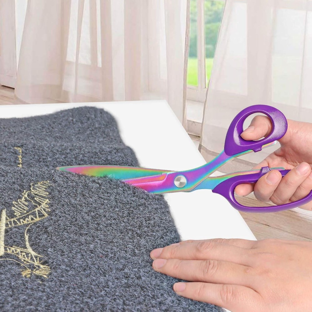 Titanium Coating Fabric Scissors, Professional Tailor 1 pack, 1 Pack