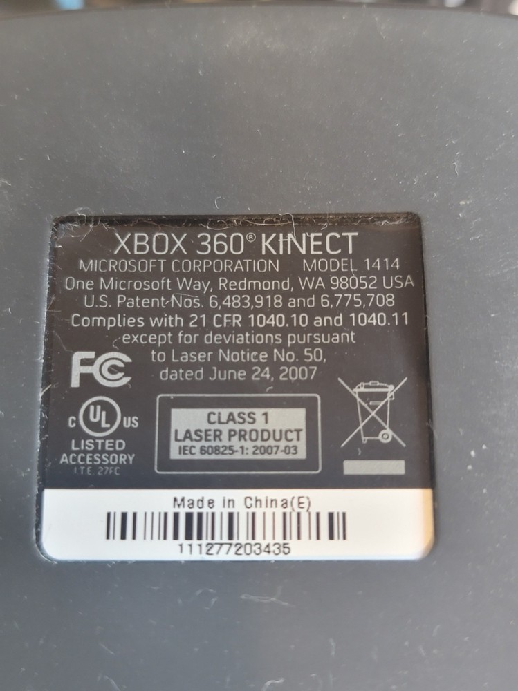 XBOX 360 Kinect Sensor Bar OEM Model 1414