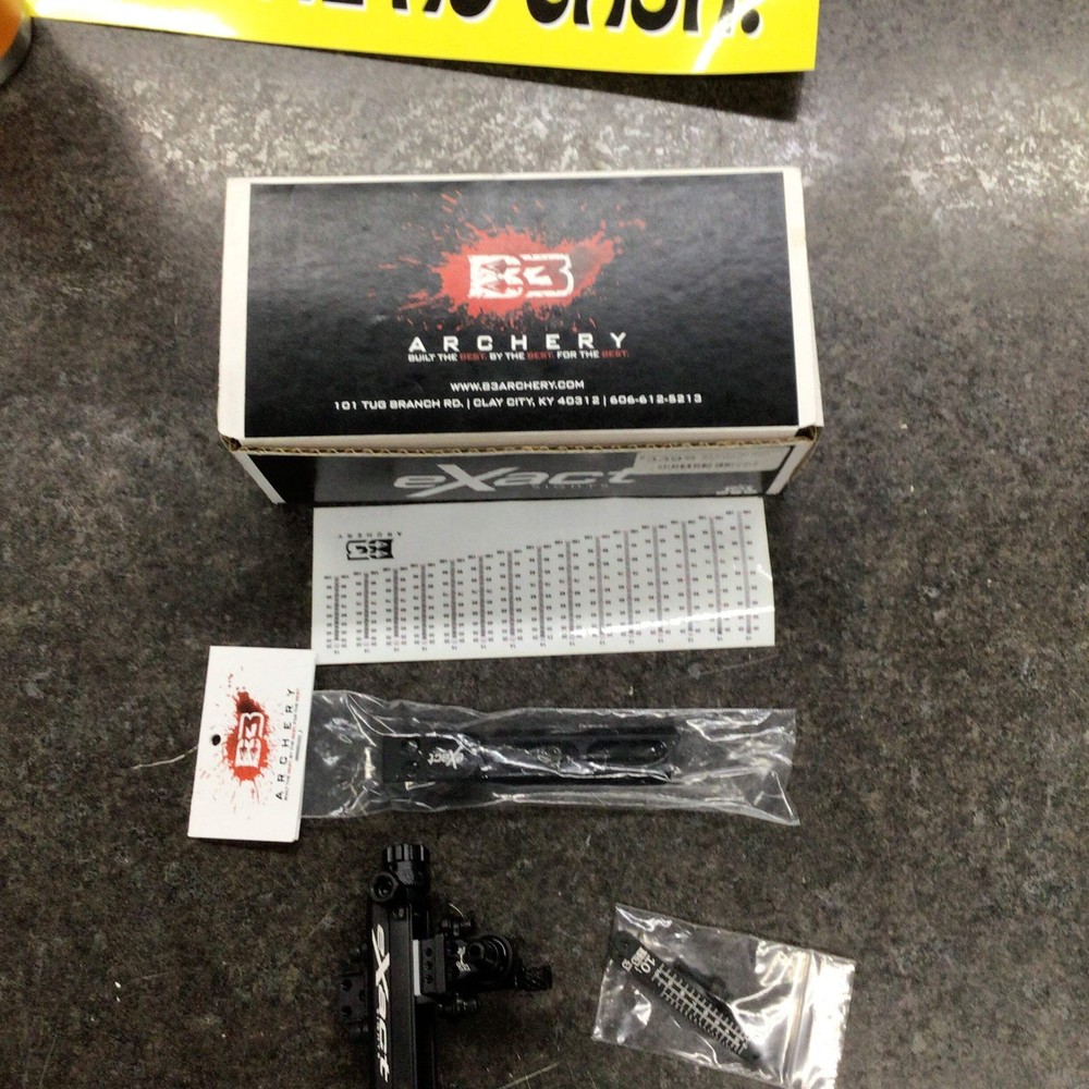 Used B3 Exact 3D Target Sight/Rh Bridge-Lock