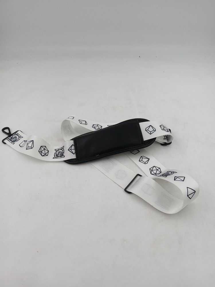 Dungeons Dragons Dice Pattern Shoulder Strap Adjustable Replacement Padded Hooks