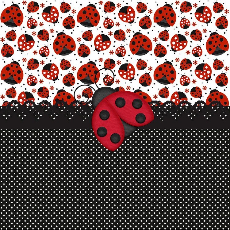 CafePress Ladybugs 10" Wall Clock (1004119753)