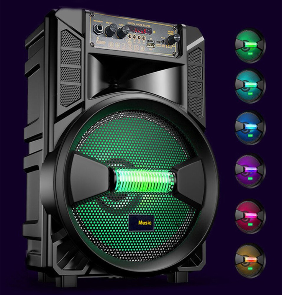 3000 Watts Wireless Portable Party Bluetooth Speaker With Microphone & Remote