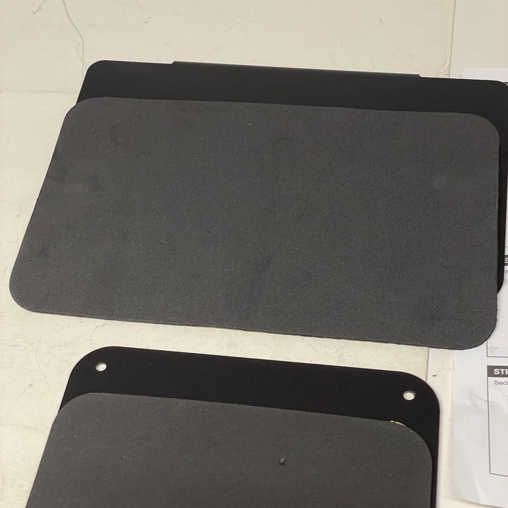 Monitor Mount Reinforcement Plate for Thin Glass and Other Fragile Table