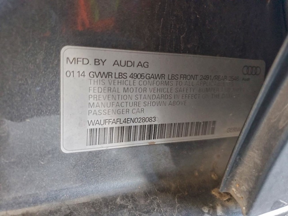 CONTROL PANEL OEM 13-16 A4 AUDI 1YR WRNTY