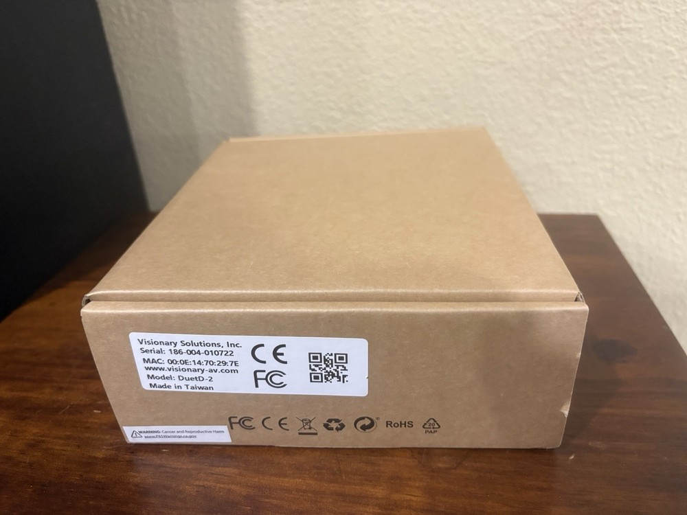 Visionary Solutions DuetD-2 New