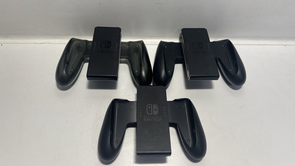 Nintendo Switch Accessories Bundle – Dock, Joy-Con Grip, Wheels – Untested