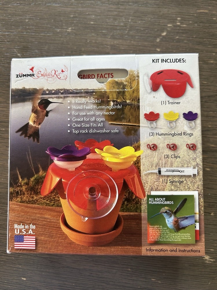 Hummingbird Ring Trainer Starter Kit - Hand Feed Hummingbirds