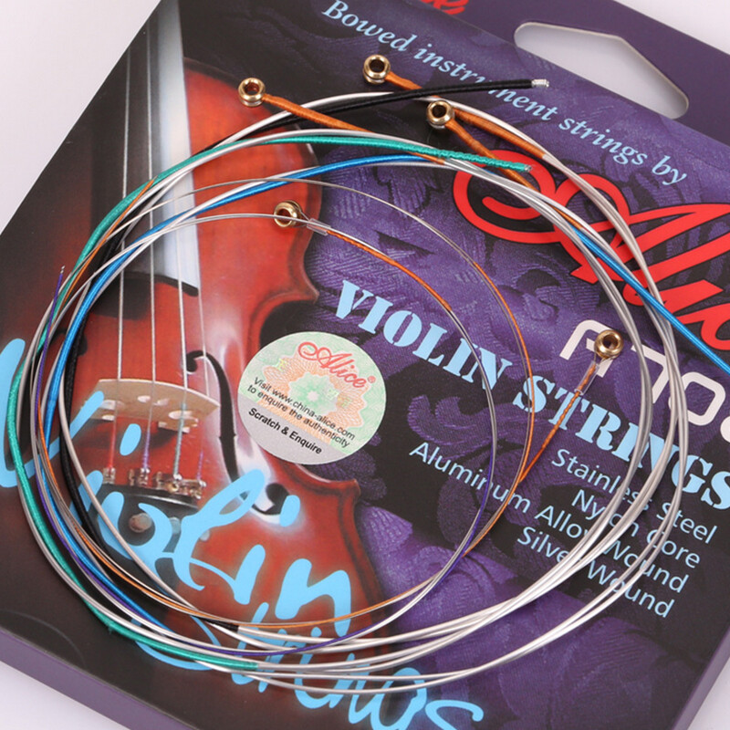 Alice A708 Professional Violin Strings 5-string Set E-1a E-1b A-2 D-3 G-4