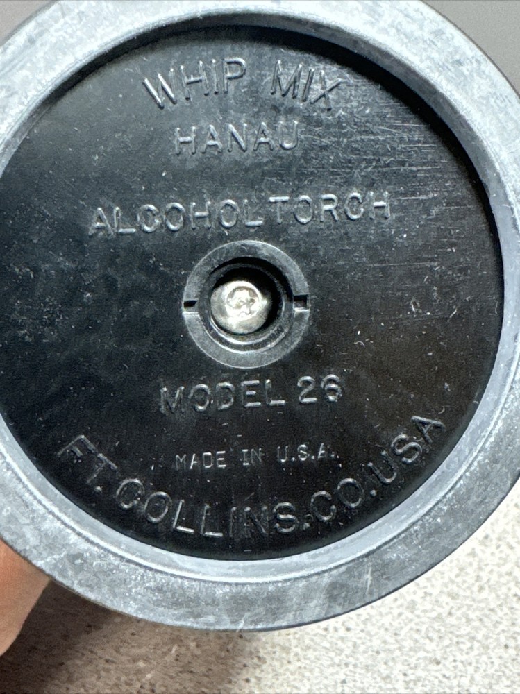 Whipmix Hanau Alcohol Torch Model 26