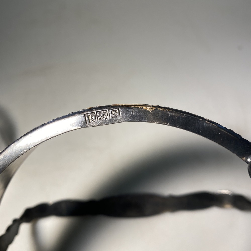 K.S Ornate Condiments Server Dutch Scenes & Handle Footed.