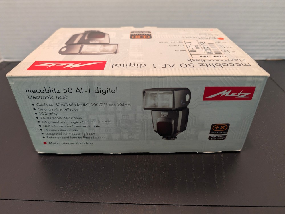 Metz Mecablitz 50 AF-1 Digital Electronic Flash (for Pentax)
