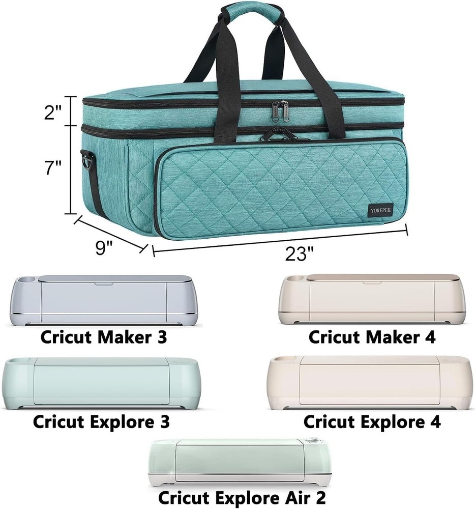 Carrying Case for Cricut Maker 4, Maker 3, Explore 4, Explore 3, Air 2