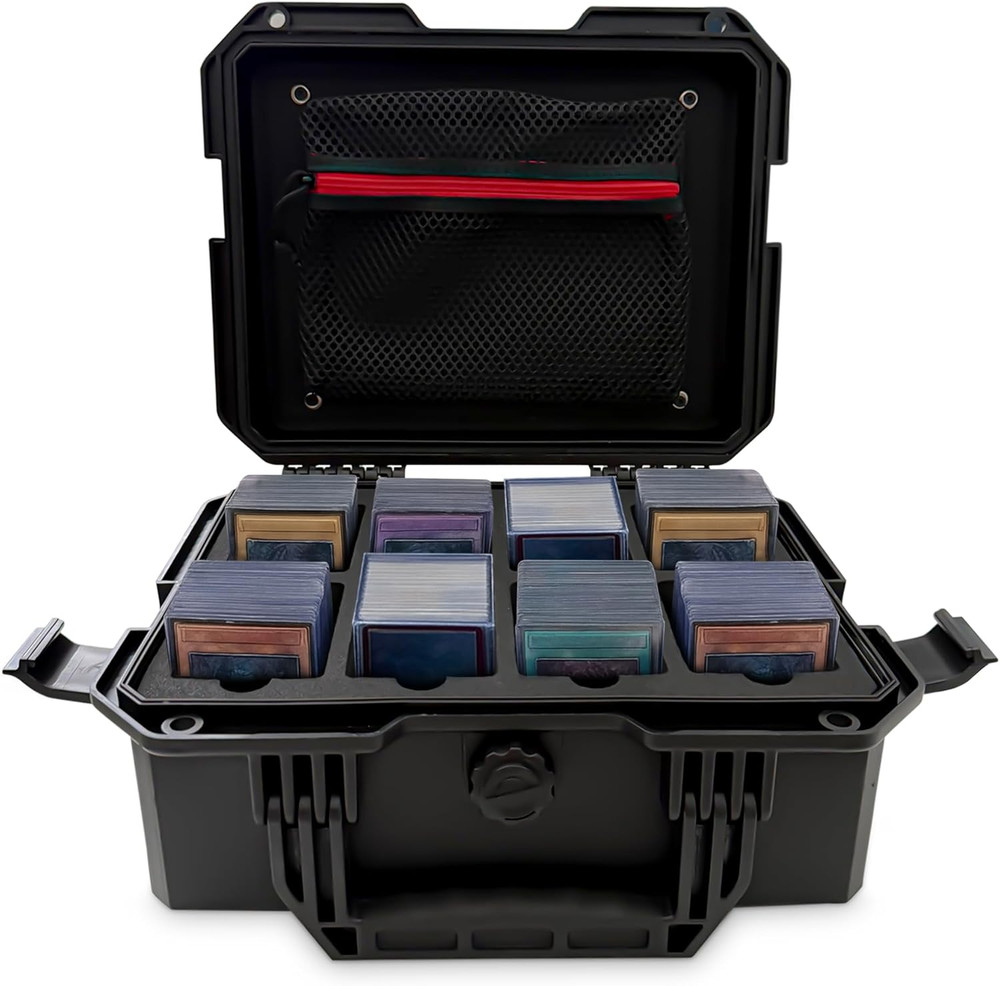 Premium Trading Card Storage Case – Waterproof IP67 Protective Safe Box with Cus