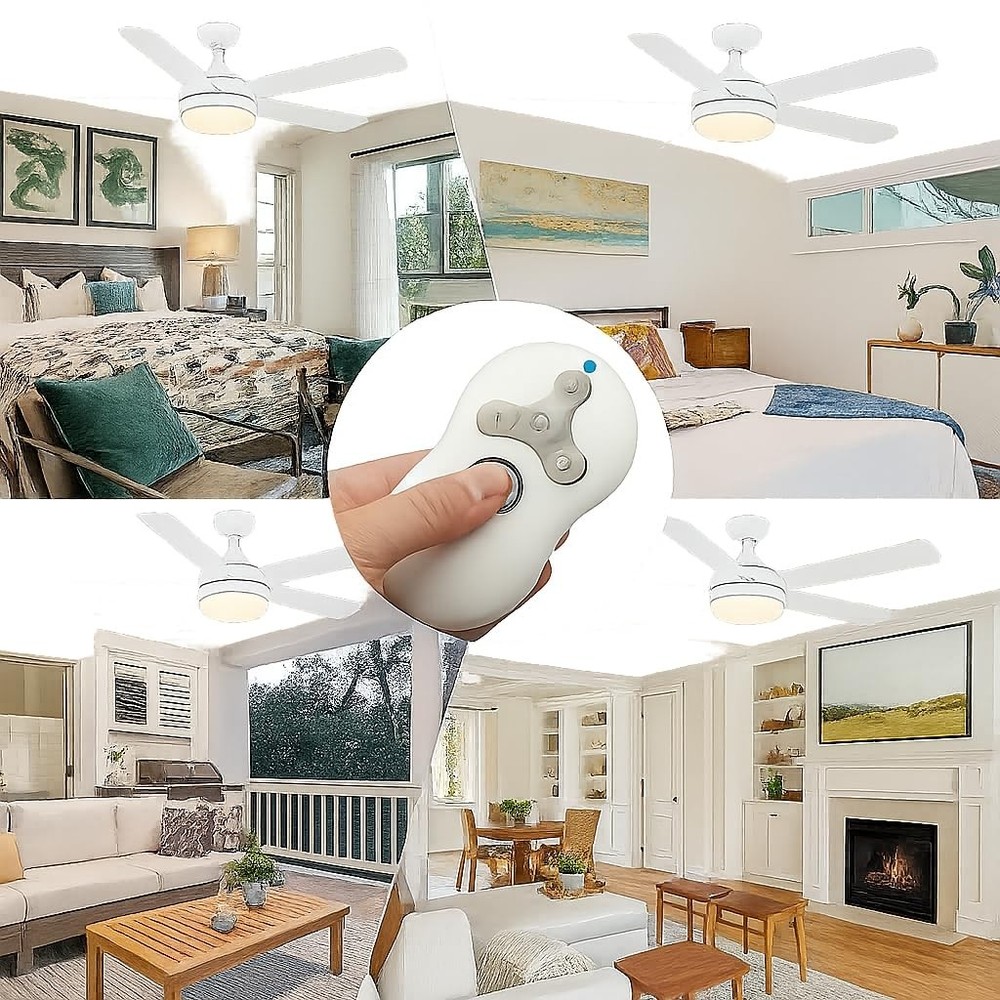 Replacement Remote for Hunter Ceiling Fan Remote Control 99122/99123, 3-Speed...