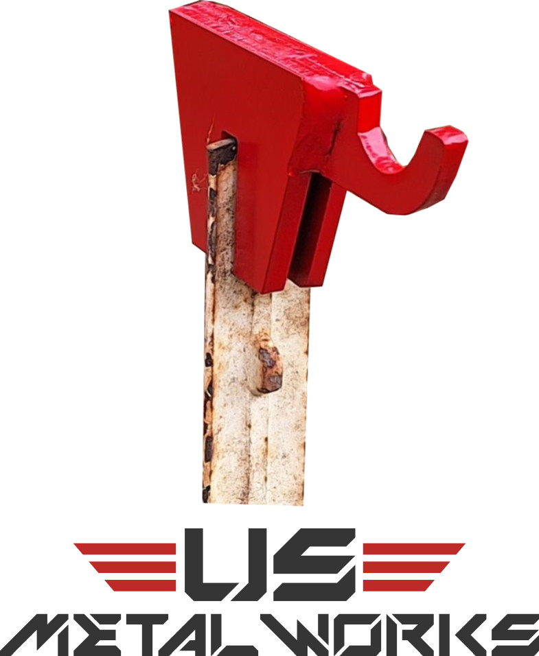 AR500 T post steel target hanger hook (8 Pack)