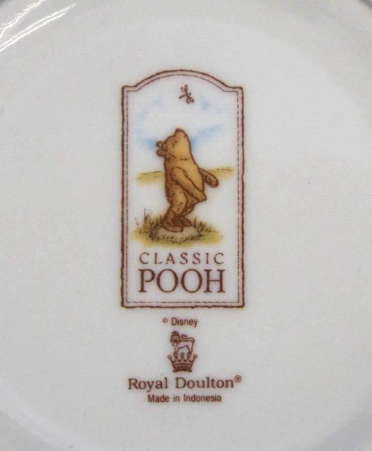 Vintage Winnie the Pooh Piglet Childrens Cup Mug Cereal Bowl Set Royal Doulton