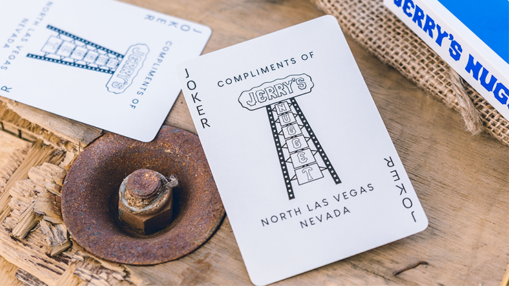 Jerry's Nugget (Modern Feel) (Blue) - Playing Cards -