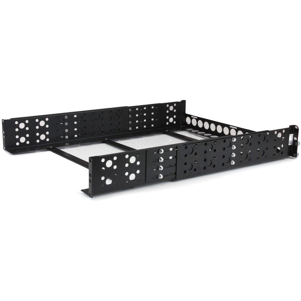 StarTech UNIRAILS2U 19" Adjustable Depth Rack Rails - Black