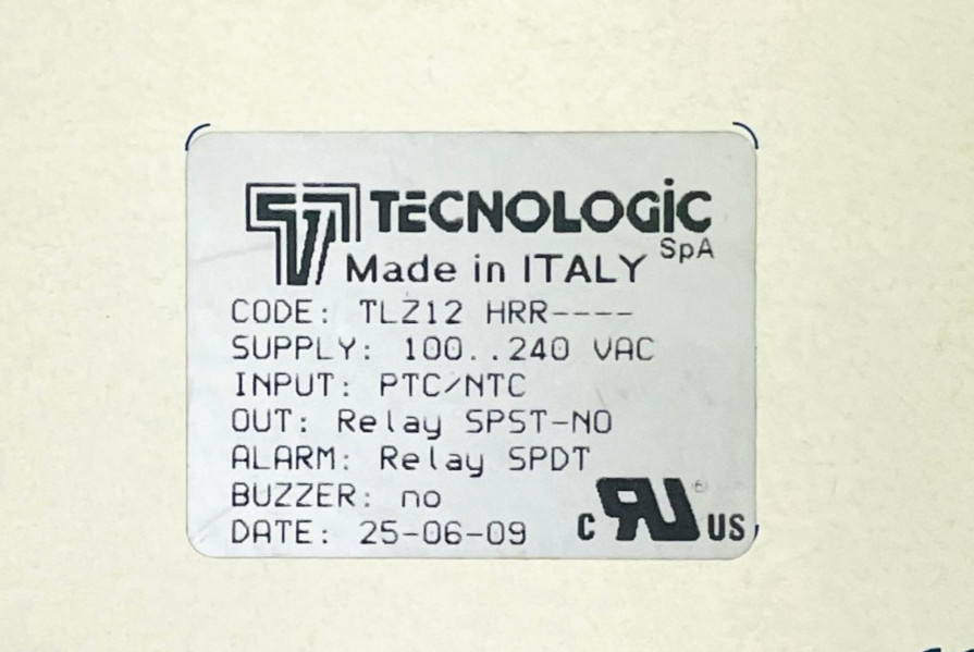 TECNOLOGIC TLZ12 HRR---- Digital Electrnoic Controller