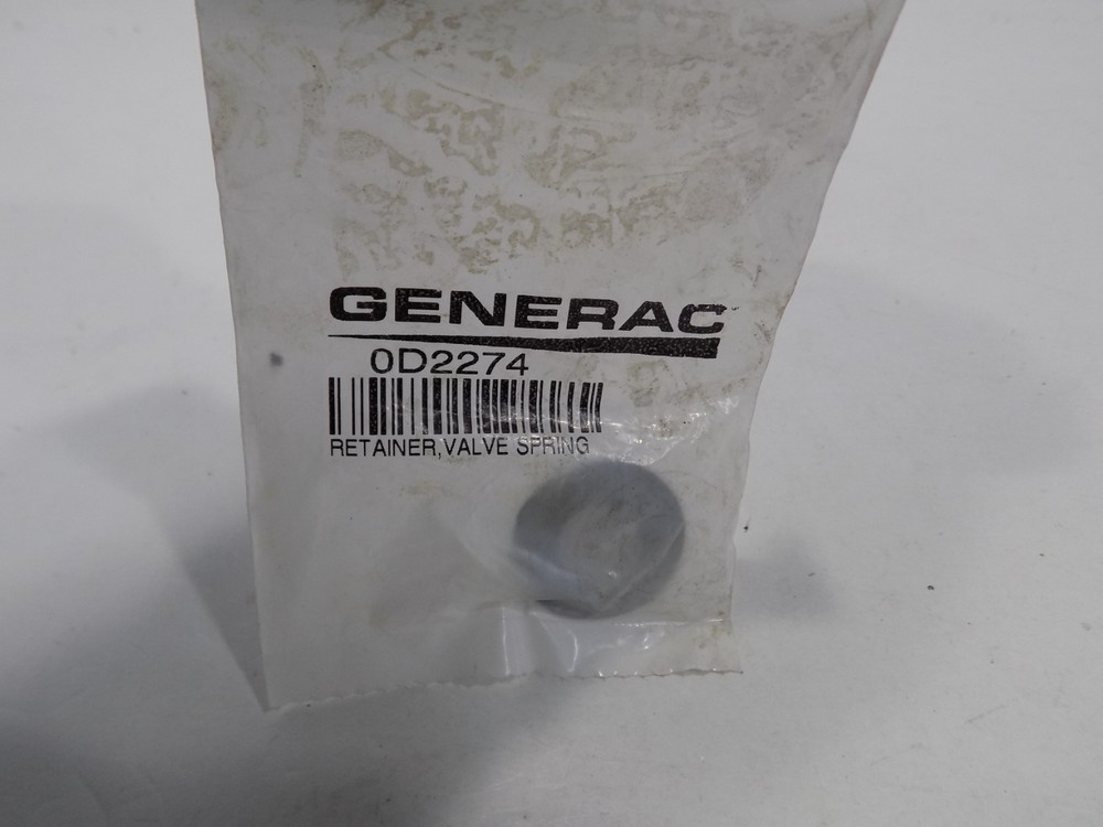 NEW GENUINE GENERAC 0D2274 RETAINER, VALVE SPRING