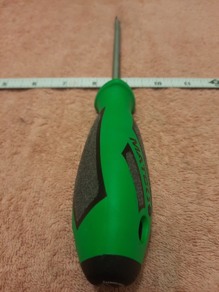 Matco Tools Slotted Screwdriver Green New