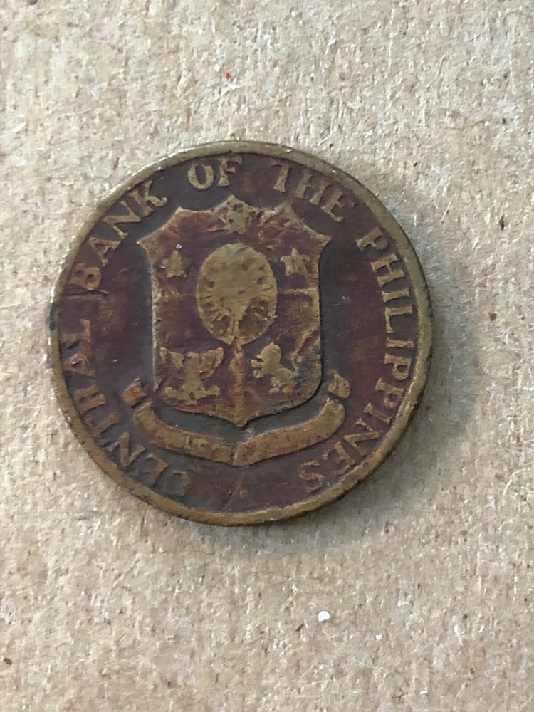 1962 PHILIPPINES COIN 5 Centavos