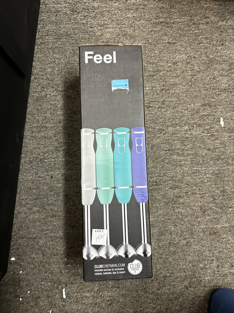 Chefman Soft-Touch Immersion Blender
