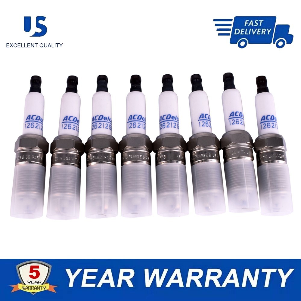 8PCS Genuine OEM 41-110 Iridium Spark Plugs 12621258 For Chevy 4.8L 5.3L 6.0 NEW