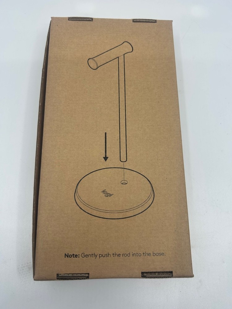 Logitech Wooden Headset Stand NEW IN BOX