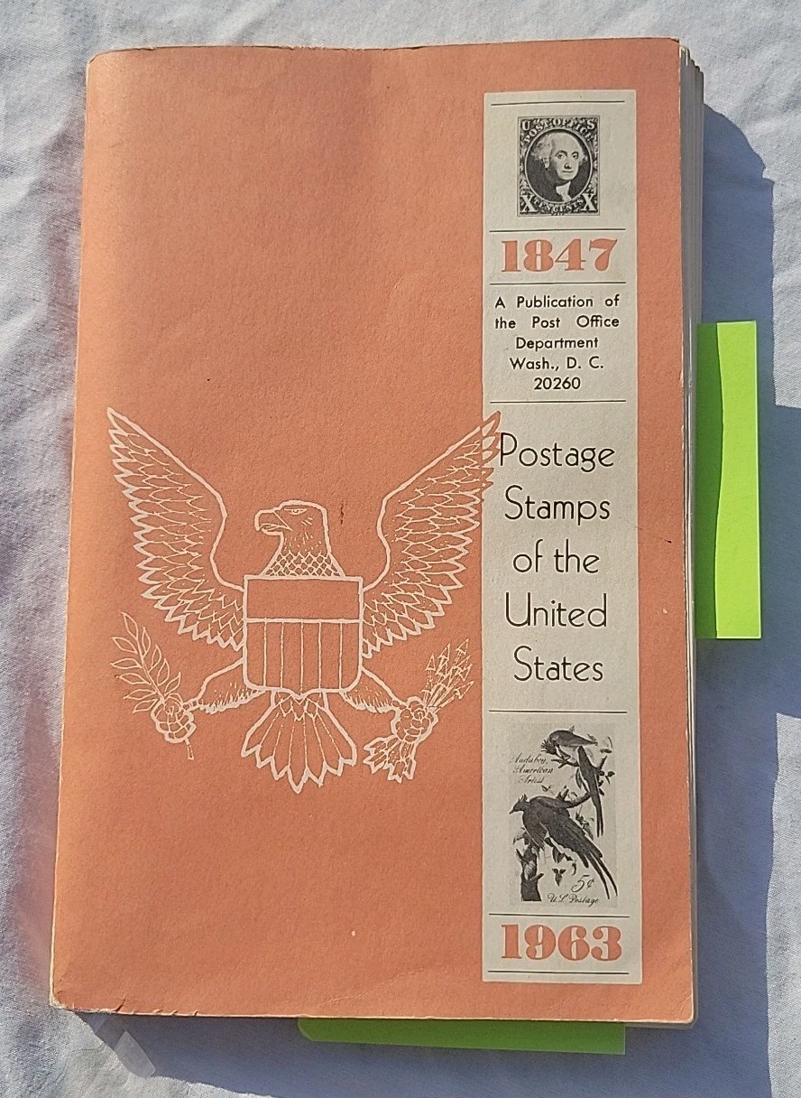 Postage Stamps of the United States 1847-1963 Post Office Dept Postmaster *READ*