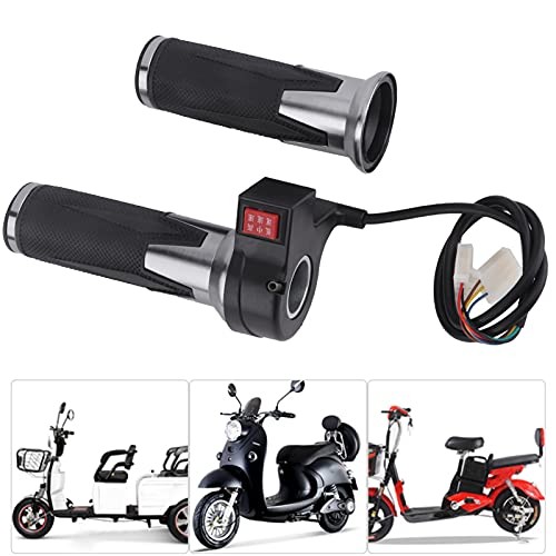 Handlebar Throttle Grip,1 Pair Handlebar Throttle Grip 3 Speed Control