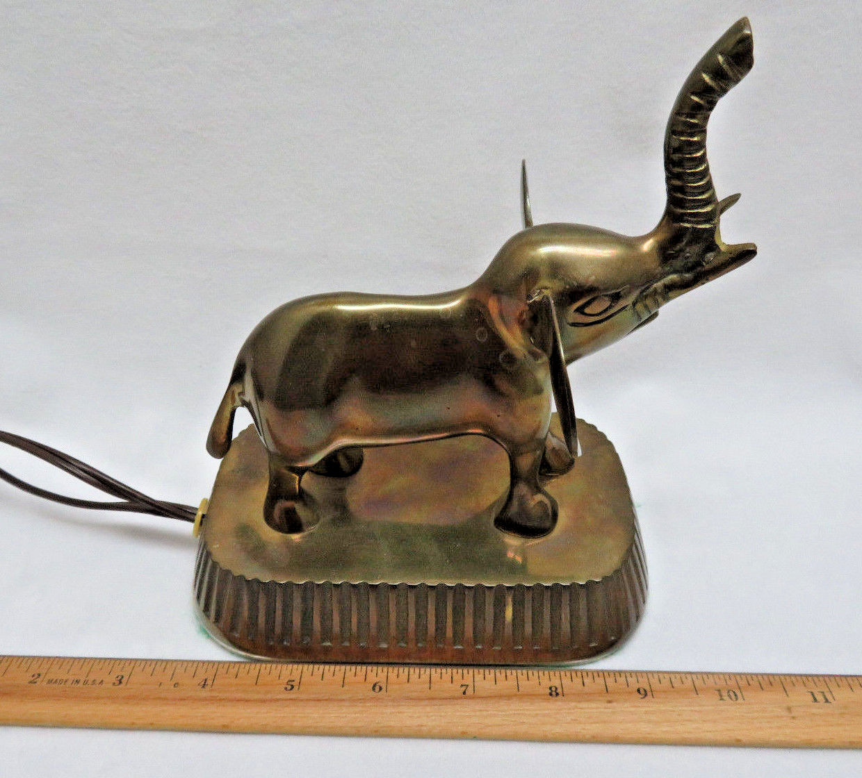 Brass Elephant Extension Cord