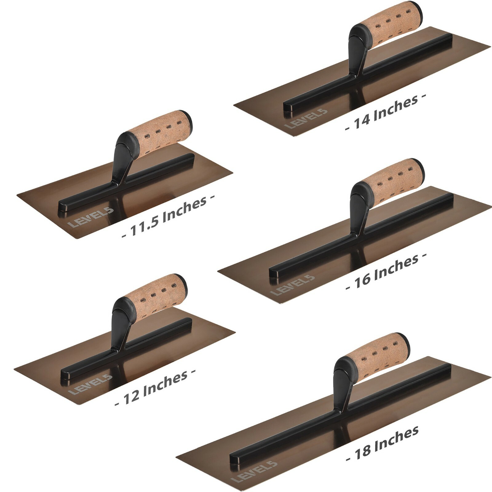 LEVEL5 Drywall Tools Hawk & 0.7mm Trowel Set | 5-460