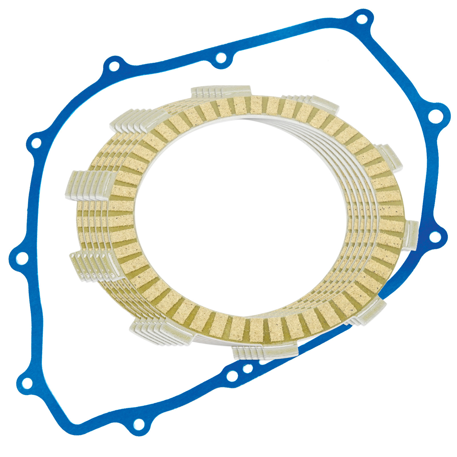 Clutch Friction Plates And Gasket for Honda TRX300FW Fourtrax 300 4X4 1988-1997