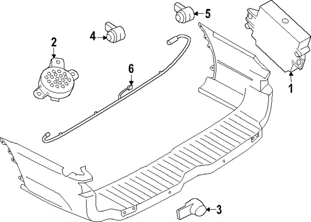 Genuine Ford Module LU5Z15K866Q