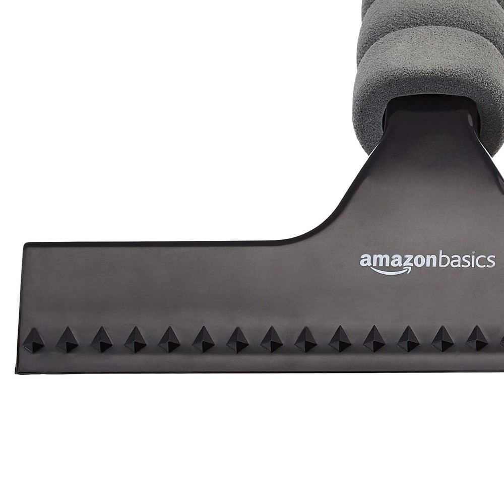 Amazon Basics All-Purpose Window Squeegee with Handle for Car Black
