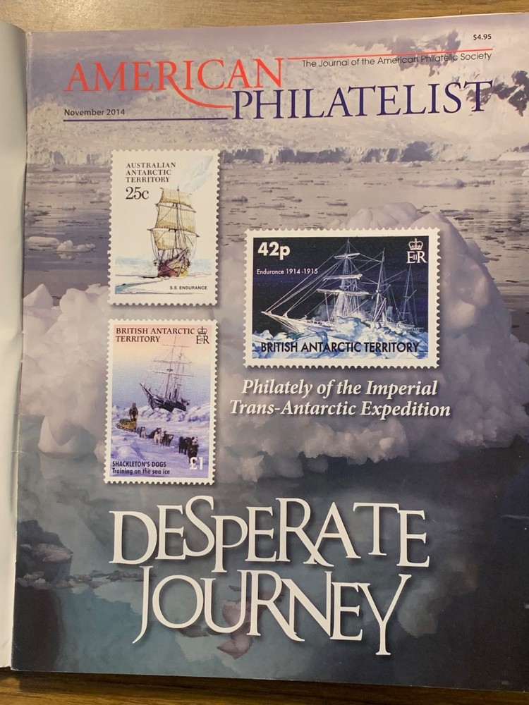 American Philatelist Magazine  2014, November
